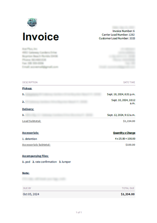 Invoice Thumbnail